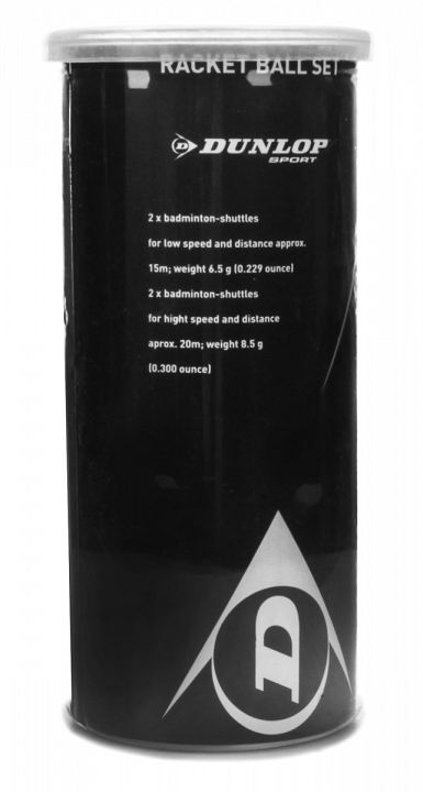 Dunlop Zestaw Speed Badminton Racketball Set